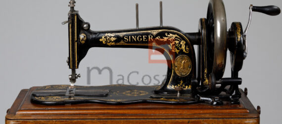 Máquina de costura restaurada